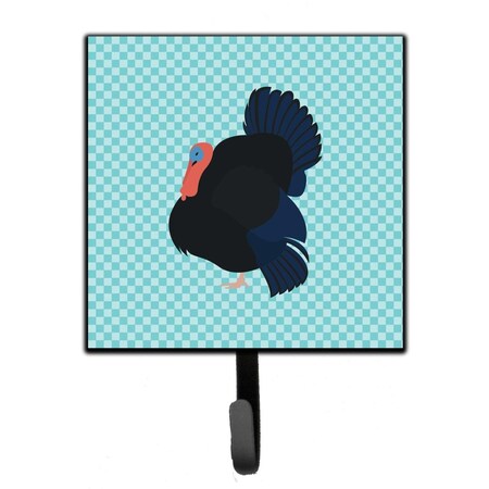 Carolines Treasures Norfolk Black Turkey Blue Check Leash or Key Holder BB8159SH4